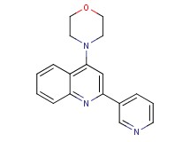 4-(4-morpholinyl)-2-(3-pyridinyl)quinoline