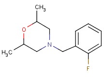4-(2-fluorobenzyl)-2,6-dimethylmorpholine