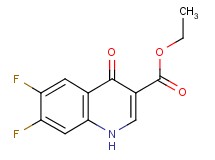 ethyl 6,7-difluoro-4-oxo-1,4-dihydro-3-quinolinecarboxylate