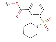 methyl 3-(1-piperidinylsulfonyl)benzoate