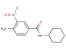 N-cyclohexyl-4-methyl-3-nitrobenzamide