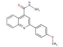 2-(4-methoxyphenyl)-4-quinolinecarbohydrazide