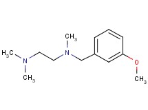 N-(3-methoxybenzyl)-N,N',N'-trimethyl-1,2-ethanediamine