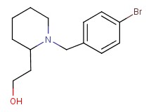 2-[1-(4-bromobenzyl)-2-piperidinyl]ethanol