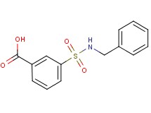 3-[(benzylamino)sulfonyl]benzoic acid