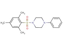 1-(mesitylsulfonyl)-4-phenylpiperazine