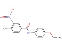 N-(4-ethoxyphenyl)-4-methyl-3-nitrobenzamide