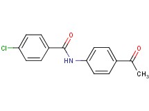 N-(4-acetylphenyl)-4-chlorobenzamide