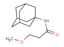 N-1-adamantyl-3-methoxypropanamide