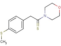 4-{2-[4-(methylthio)phenyl]ethanethioyl}morpholine