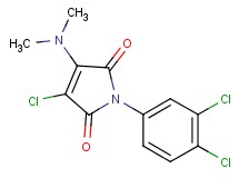 3-chloro-1-(3,4-dichlorophenyl)-4-(dimethylamino)-1H-pyrrole-2,5-dione