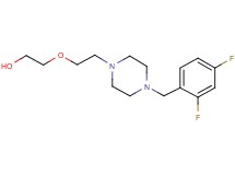2-{2-[4-(2,4-difluorobenzyl)-1-piperazinyl]ethoxy}ethanol