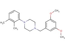 1-(3,5-dimethoxybenzyl)-4-(2,3-dimethylphenyl)piperazine