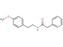N-[2-(4-methoxyphenyl)ethyl]-2-phenylacetamide
