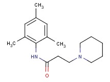 N-mesityl-3-(1-piperidinyl)propanamide