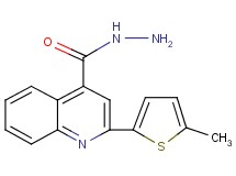 2-(5-methyl-2-thienyl)-4-quinolinecarbohydrazide