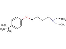 4-(4-tert-butylphenoxy)-N,N-diethyl-1-butanamine