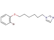 1-[6-(2-bromophenoxy)hexyl]-1H-imidazole