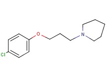 1-[3-(4-chlorophenoxy)propyl]piperidine