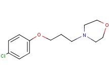 4-[3-(4-chlorophenoxy)propyl]morpholine