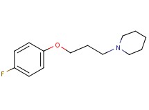 1-[3-(4-fluorophenoxy)propyl]piperidine