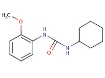 N-cyclohexyl-N'-(2-methoxyphenyl)urea