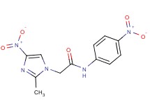 2-(2-methyl-4-nitro-1H-imidazol-1-yl)-N-(4-nitrophenyl)acetamide