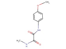 N-(4-methoxyphenyl)-N'-methylethanediamide
