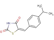 5-(4-isopropylbenzylidene)-1,3-thiazolidine-2,4-dione