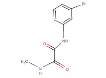 N-(3-bromophenyl)-N'-methylethanediamide
