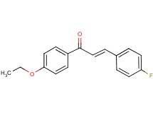 1-(4-ethoxyphenyl)-3-(4-fluorophenyl)-2-propen-1-one