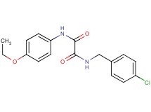 N-(4-chlorobenzyl)-N'-(4-ethoxyphenyl)ethanediamide