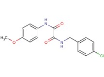 N-(4-chlorobenzyl)-N'-(4-methoxyphenyl)ethanediamide
