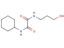N-cyclohexyl-N'-(3-hydroxypropyl)ethanediamide