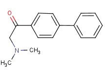 1-(4-biphenylyl)-2-(dimethylamino)ethanone hydrochloride
