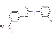 N-(3-acetylphenyl)-N'-(3-chlorophenyl)urea