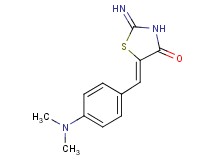 5-[4-(dimethylamino)benzylidene]-2-imino-1,3-thiazolidin-4-one
