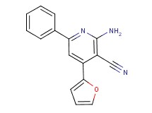 2-amino-4-(2-furyl)-6-phenylnicotinonitrile
