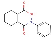 6-(anilinocarbonyl)-3-cyclohexene-1-carboxylic acid