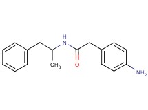 2-(4-aminophenyl)-N-(1-methyl-2-phenylethyl)acetamide hydrochloride