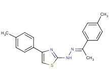 1-(4-methylphenyl)ethanone [4-(4-methylphenyl)-1,3-thiazol-2-yl]hydrazone