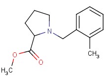 methyl 1-(2-methylbenzyl)prolinate