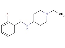 N-(2-bromobenzyl)-1-ethyl-4-piperidinamine