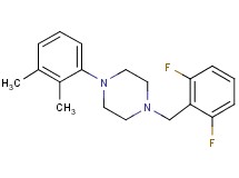 1-(2,6-difluorobenzyl)-4-(2,3-dimethylphenyl)piperazine