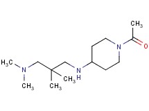 (1-acetyl-4-piperidinyl)[3-(dimethylamino)-2,2-dimethylpropyl]amine