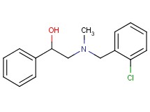 2-[(2-chlorobenzyl)(methyl)amino]-1-phenylethanol