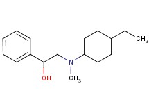 2-[(4-ethylcyclohexyl)(methyl)amino]-1-phenylethanol