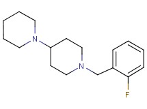 1'-(2-fluorobenzyl)-1,4'-bipiperidine