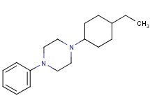 1-(4-ethylcyclohexyl)-4-phenylpiperazine