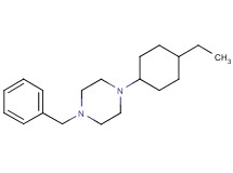 1-benzyl-4-(4-ethylcyclohexyl)piperazine